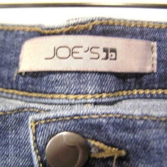 JOE'S JEANS SIZE 32 STRETCH Straight Crop SILVERLAKE - Picture 5 of 9